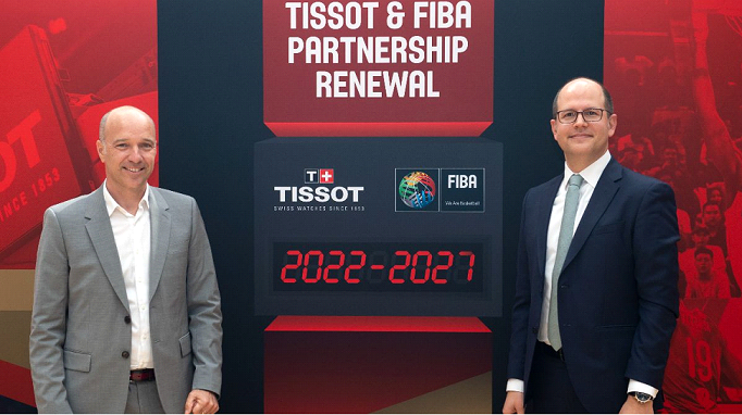 Fiba keeps time with Tissot until 2027 - Sportcal