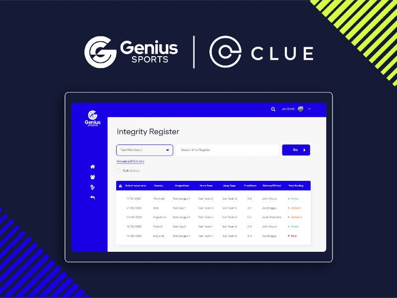 Genius Sports and Clue to launch integrity intelligence platform