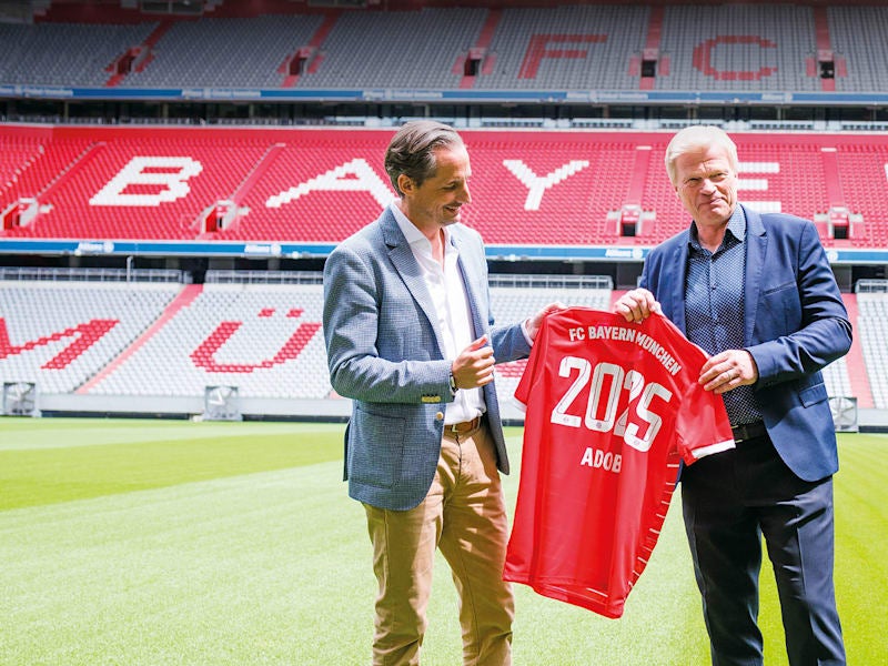 Bayern partner with Adobe for digital transformation, Milan team up with M88 Mansion
