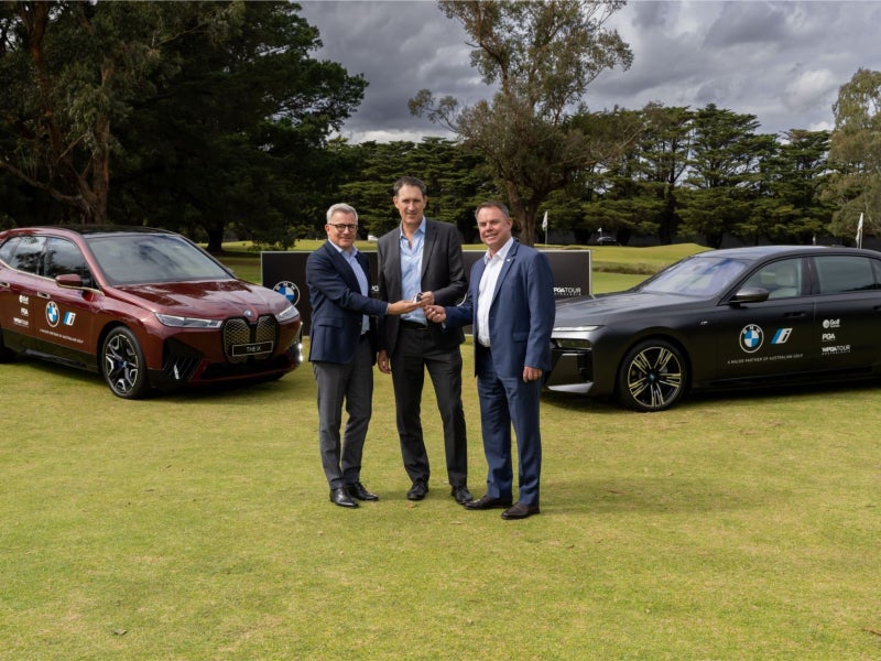 BMW in 'first joint major partnership' for Australian golf