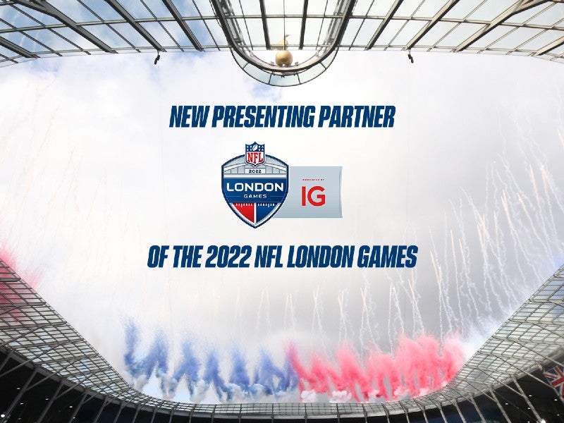 IG named presenting partner of NFL London Games in wide-ranging deal