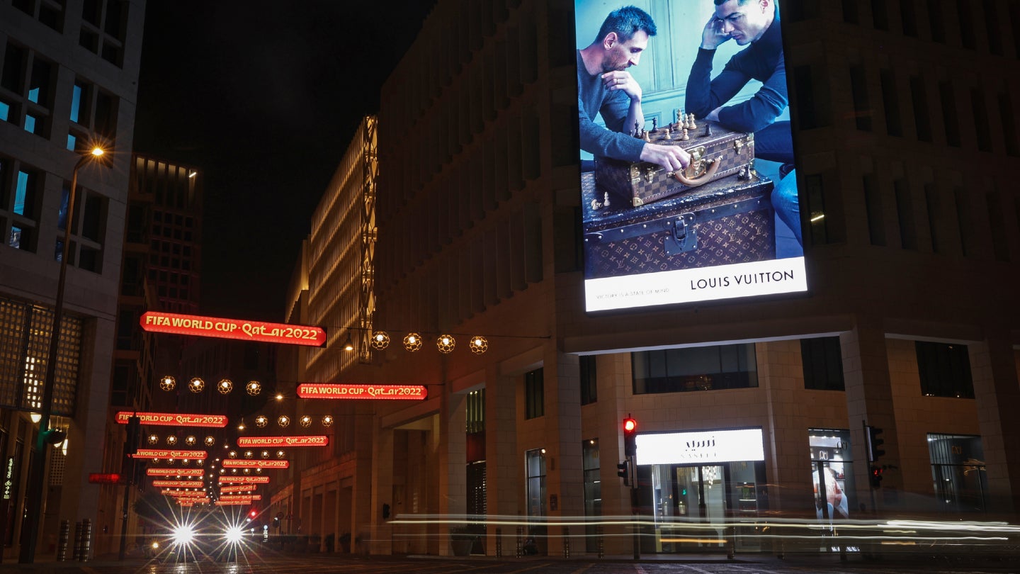 Lionel Messi Cristiano Ronaldo Louis Vuitton Campaign 2022