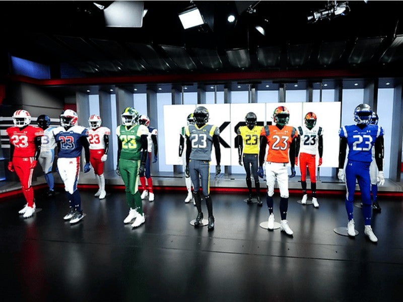 XFL and Under Armour agree uniform deal for 2023 season