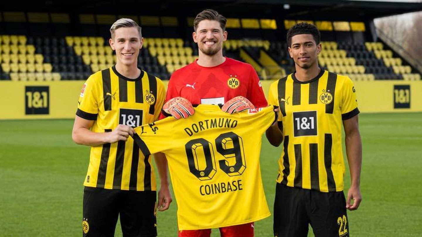 Coinbase expands sponsorship agreement with Borussia Dortmund - Sportcal