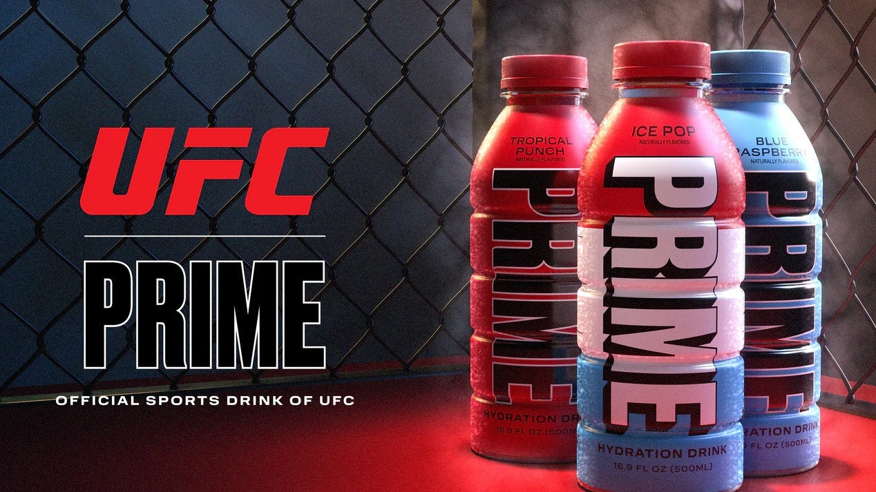 Prime Hydration named global sports drink of UFC