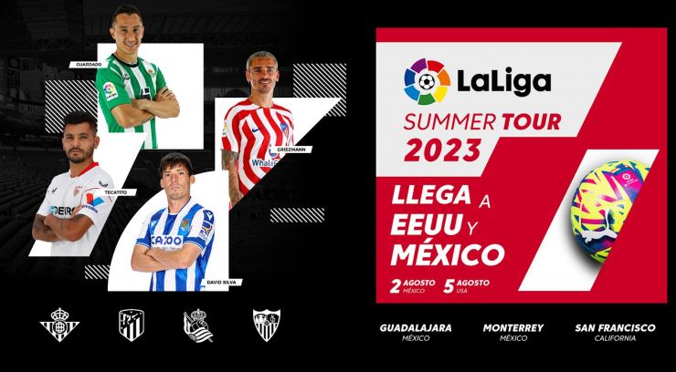 LaLiga confirms clubs for North American pre-season tour - Sportcal
