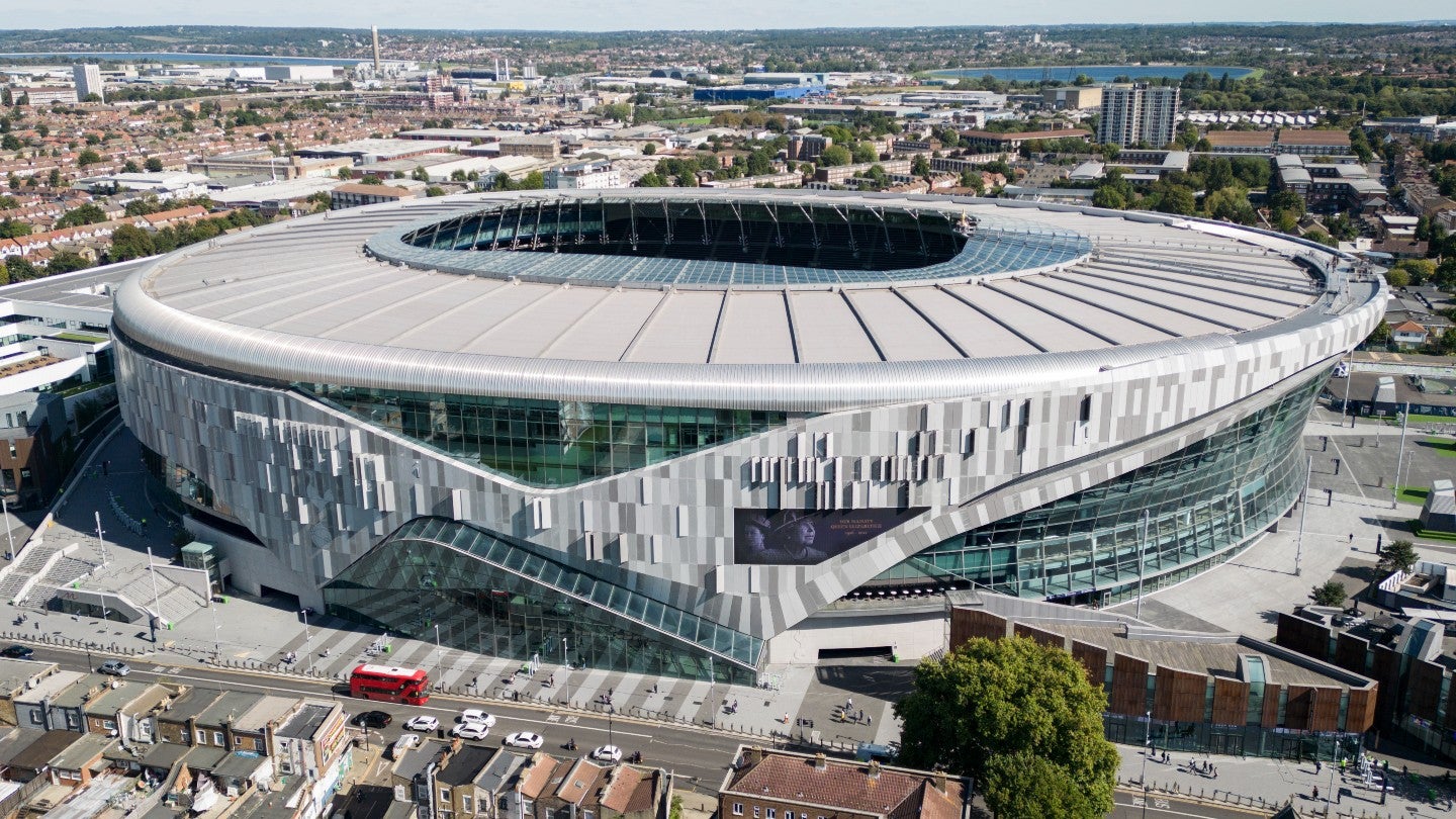 The New Tottenham Hotspur Stadium