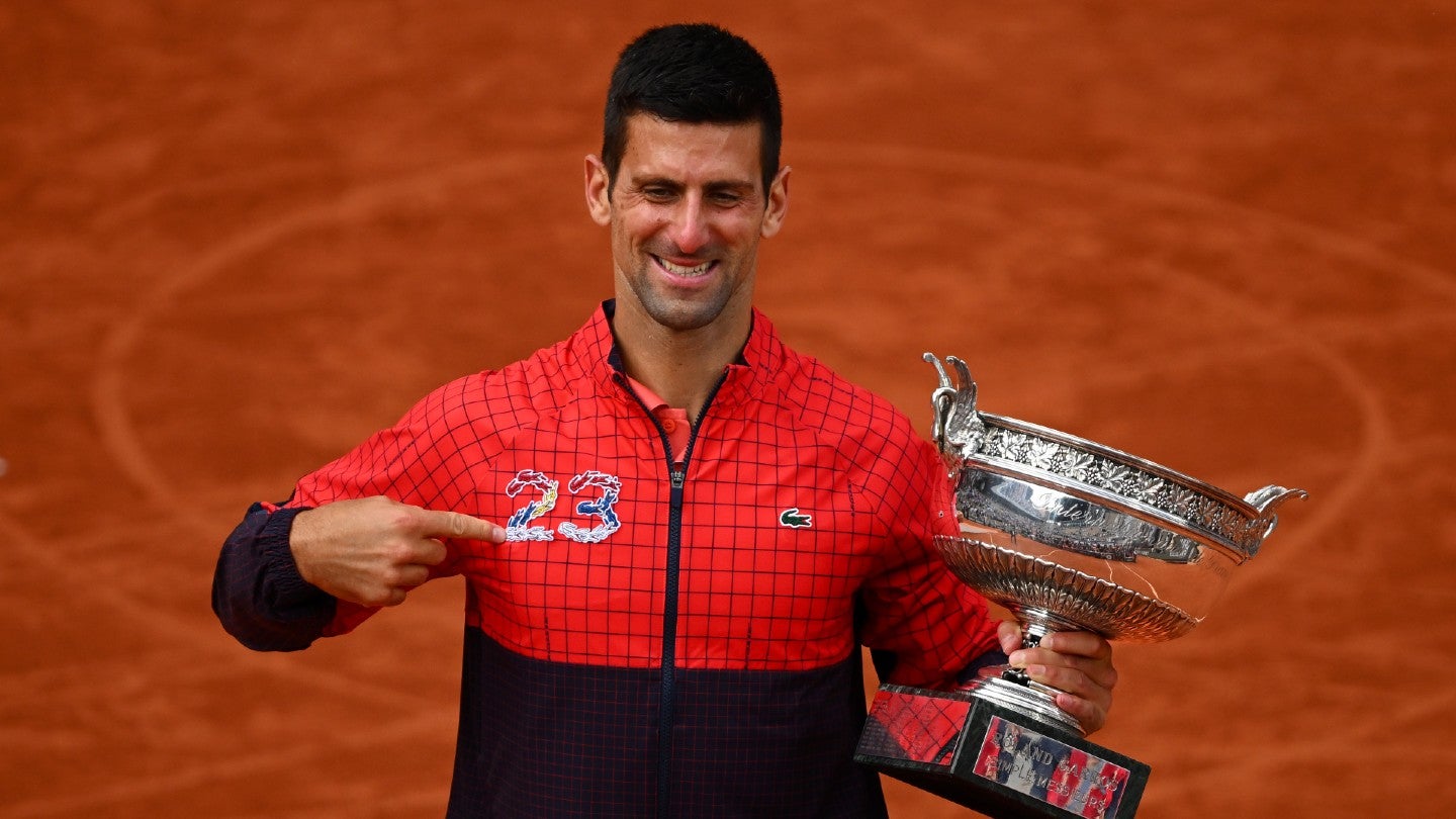 Novak Djokovic beats Casper Ruud to win French Open men's singles final –  as it happened, French Open 2023