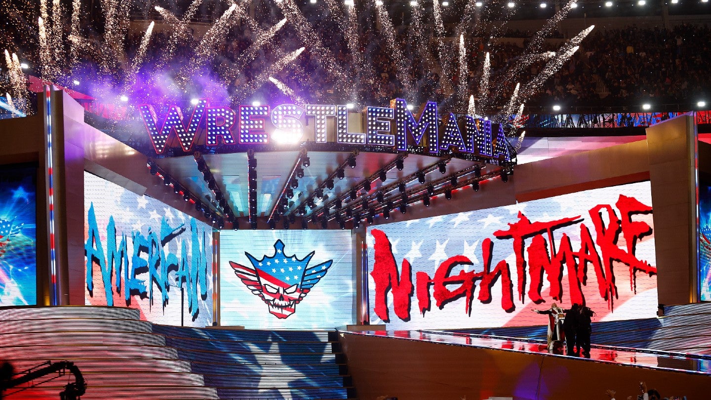 wrestlemania 40 logosu