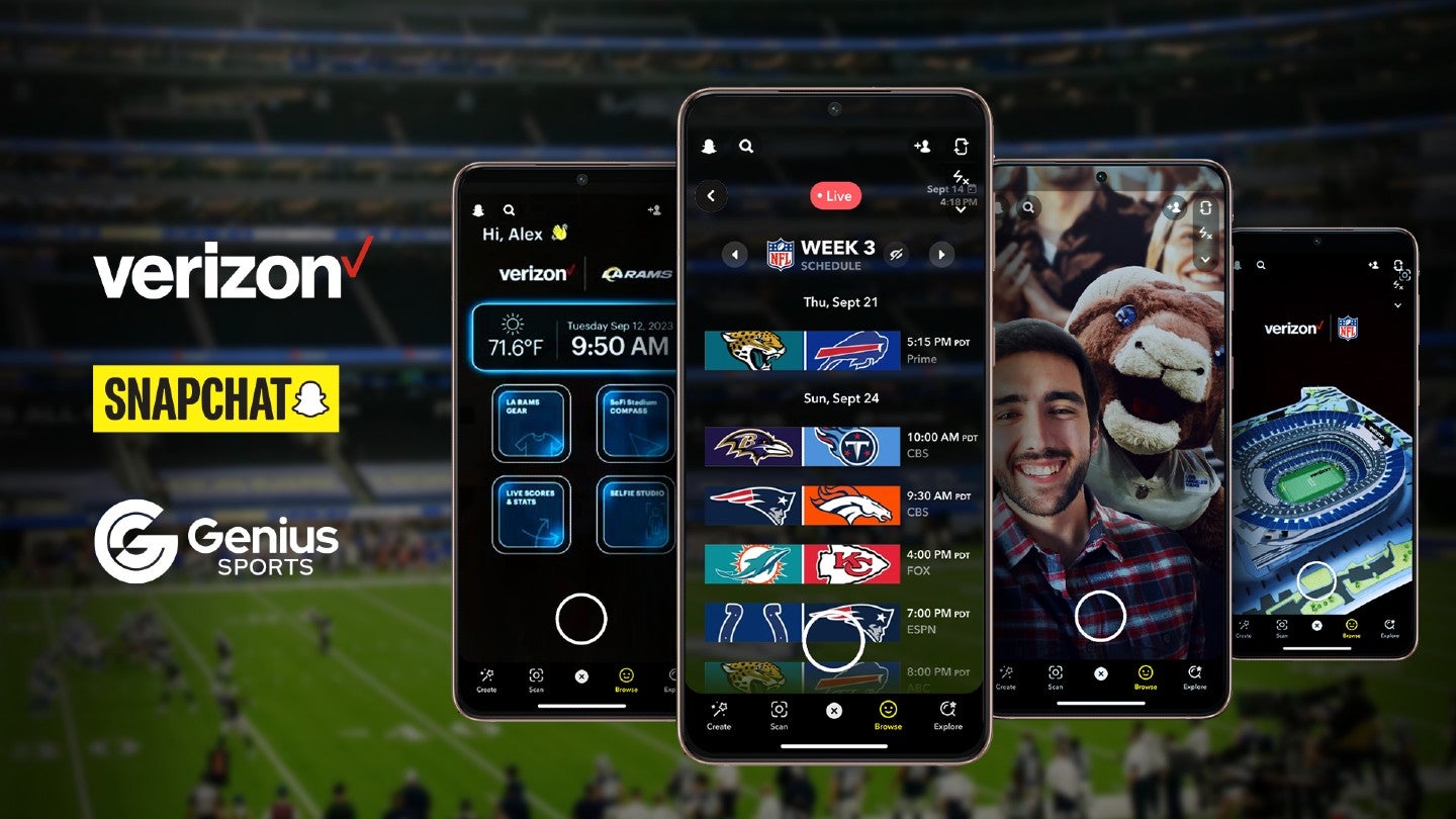 Genius to provide NFL data for Snaps AR offering