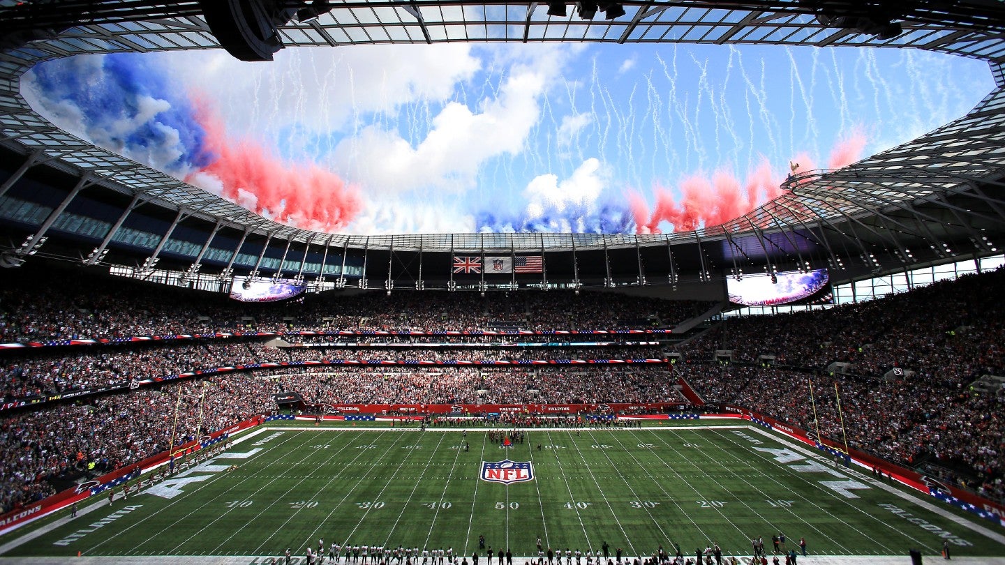 Bills Vs Jaguars Tottenham Hotspur Stadium London Uk Oct 8 2023