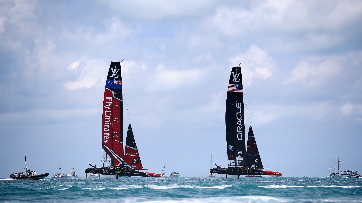 LOUIS VUITTON AND THE AMERICA'S CUP - 37th America's Cup