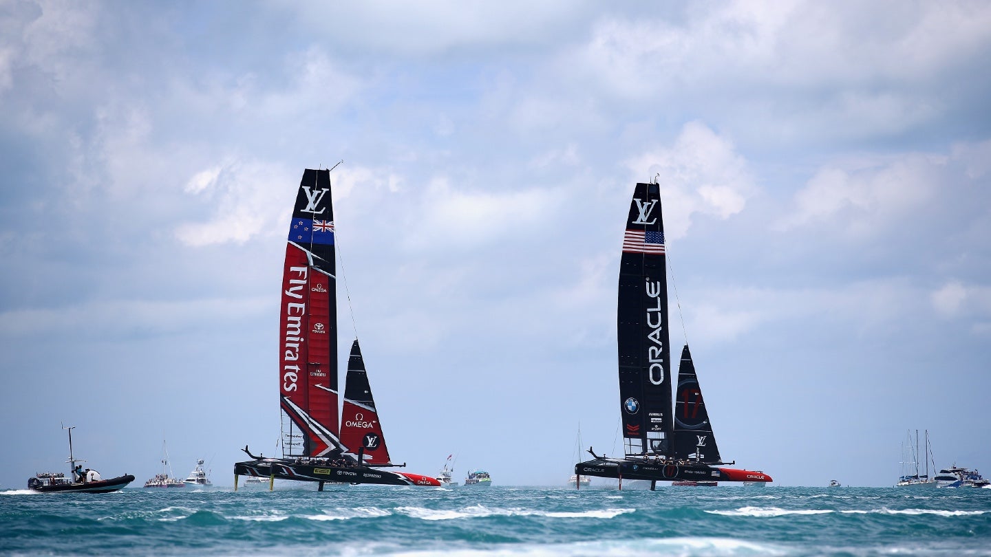 Louis Vuitton Returns as Title Sponsor of America's Cup Sailing Race – WWD