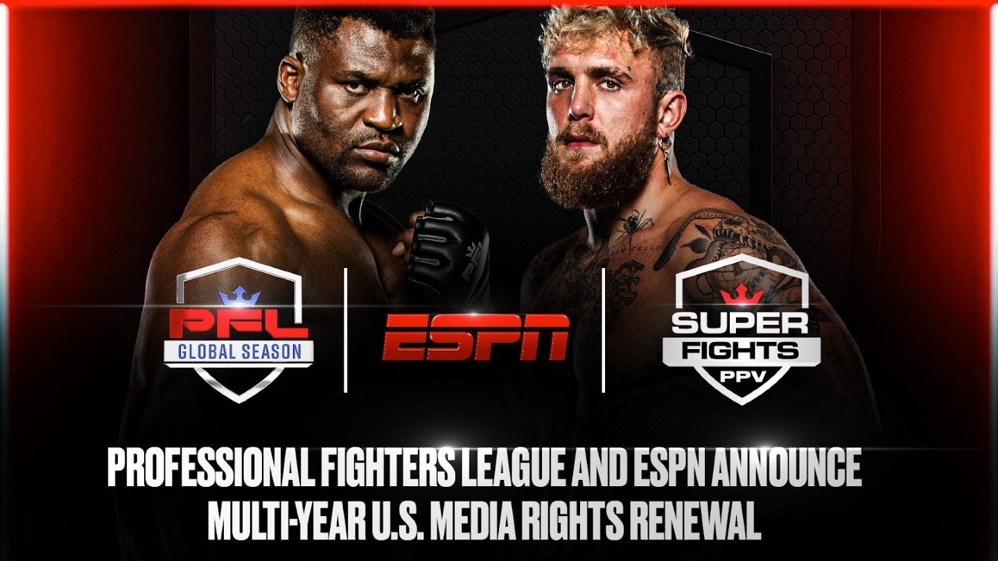 PFL and ESPN pen multi-year US rights extension - Sportcal