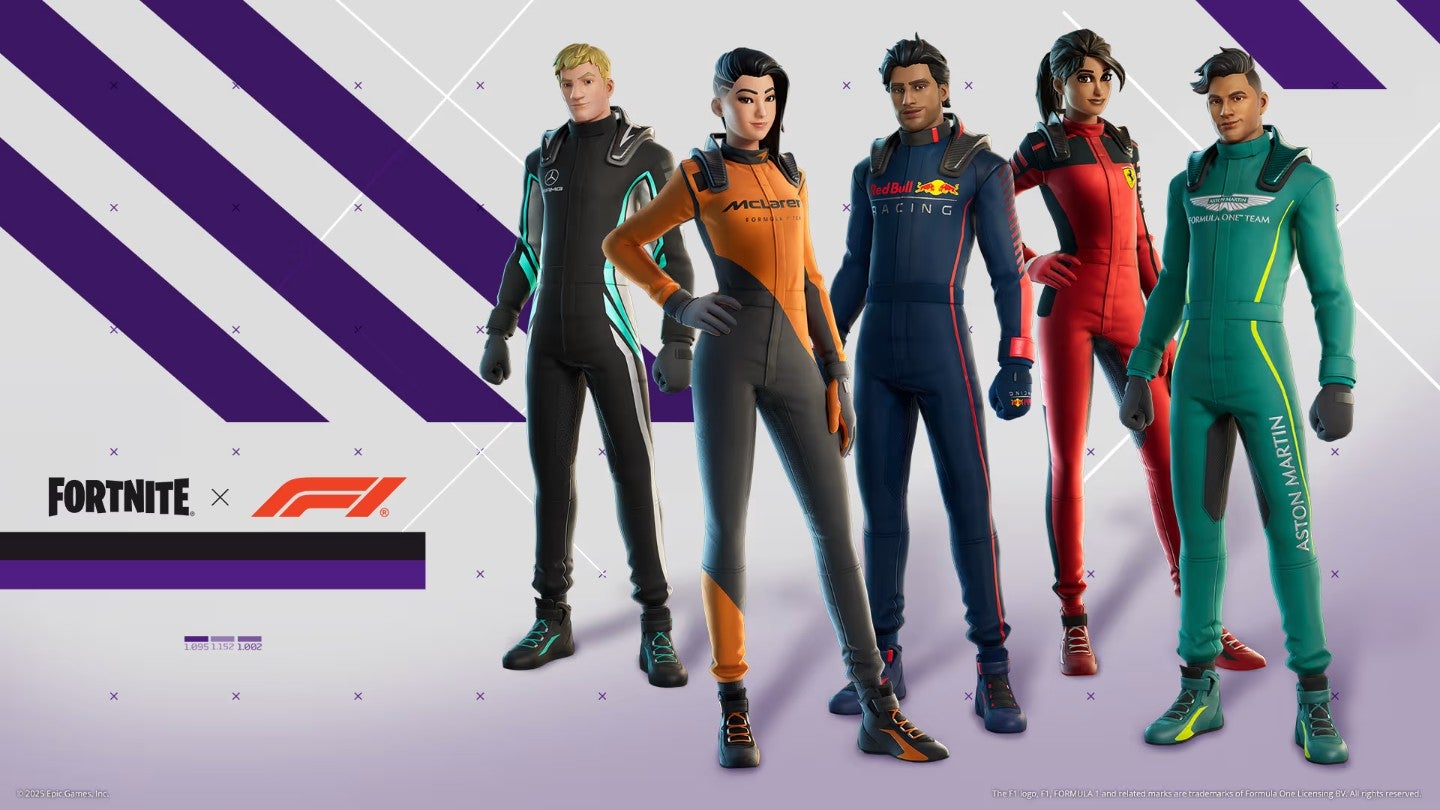 F1 teams up with Fortnite to capture youth market