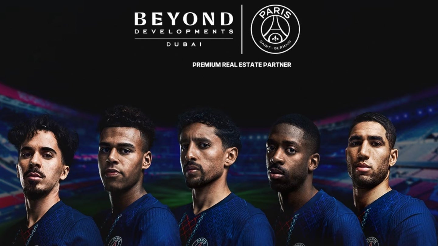 Dubai real estate firm in as new PSG sleeve sponsor until 2029