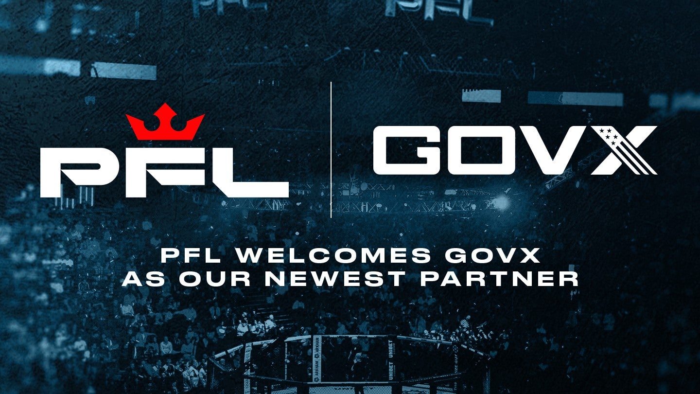 PFL adds Govx as official partner for 2026 events