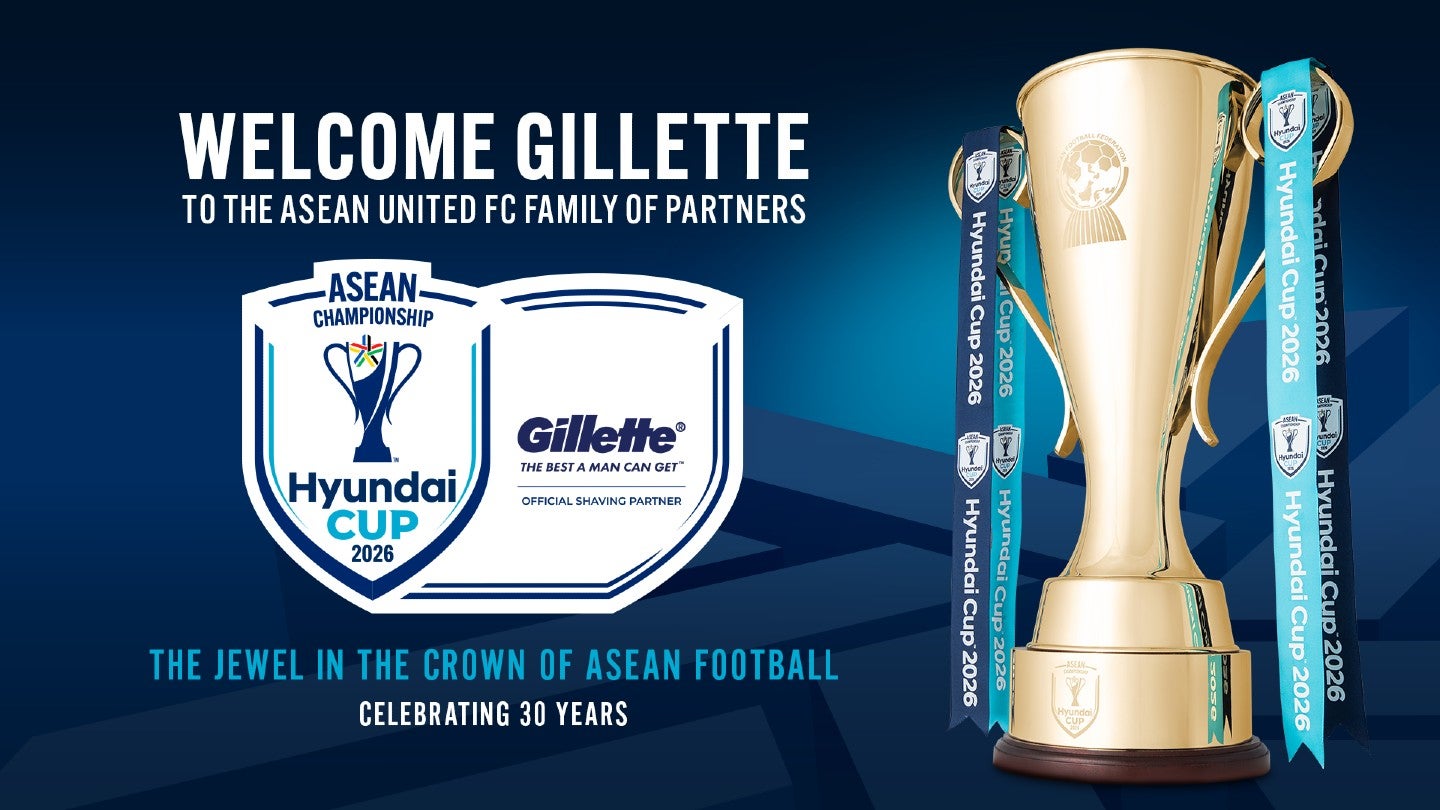 Gillette cleans up last-minute ASEAN Championship sponsorship